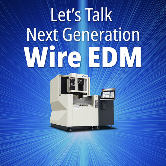 UX3 Wire EDM Machining Center
